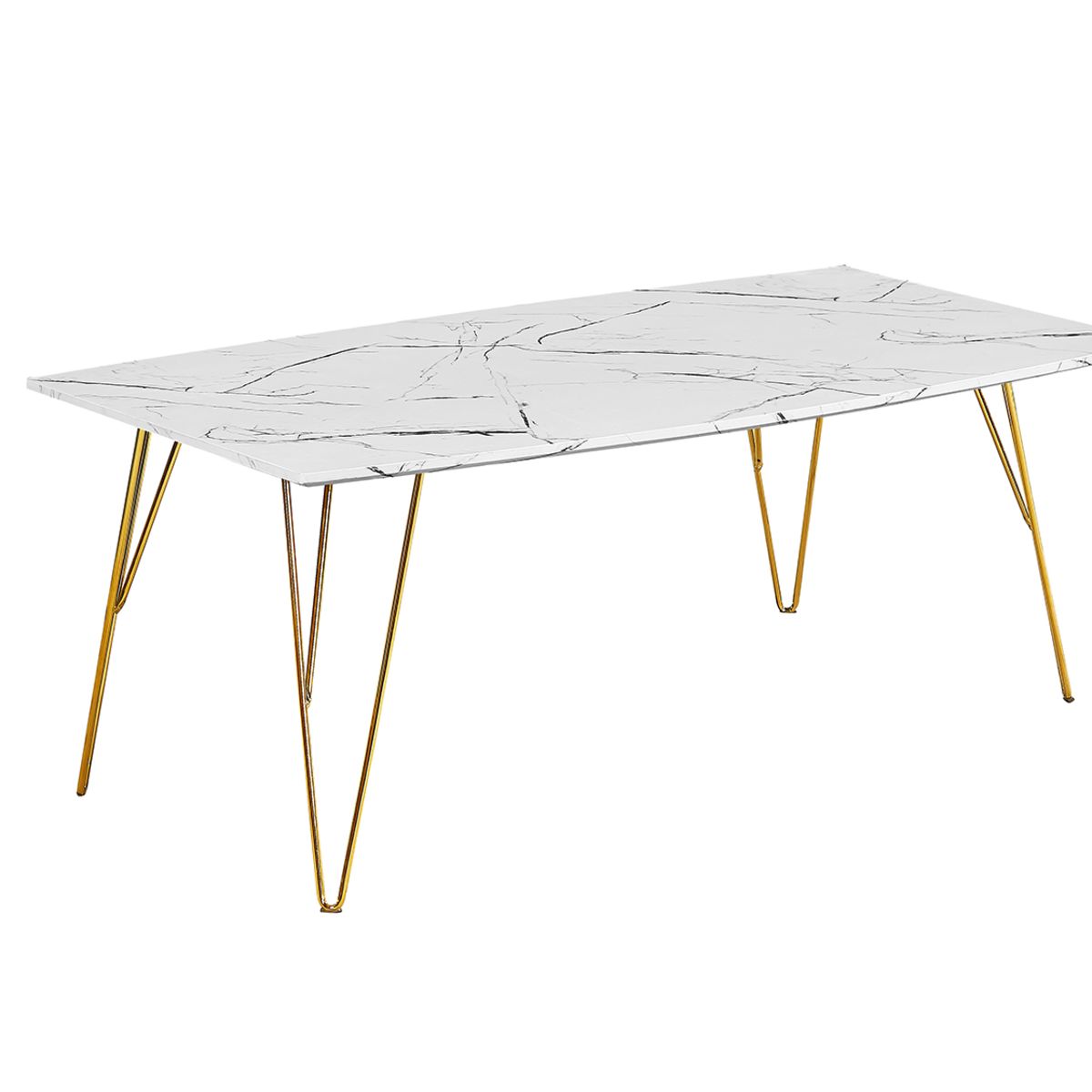 Fusion Coffee Table White Marble