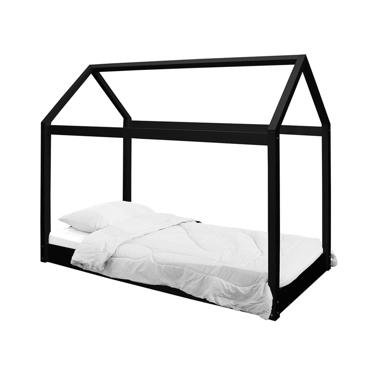 Hickory 3.0 Single Bed Black