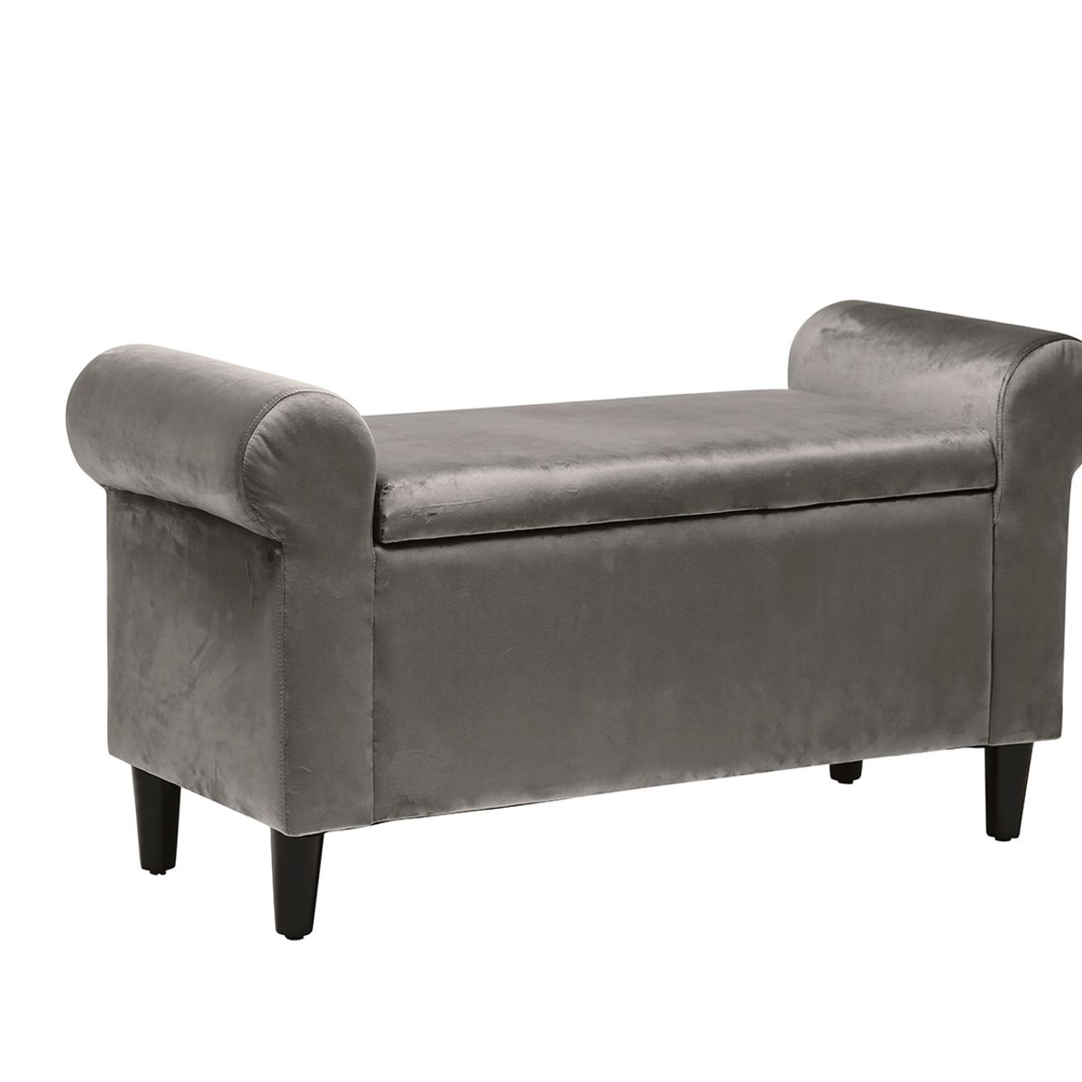 Highgrove Storage Ottoman Grey