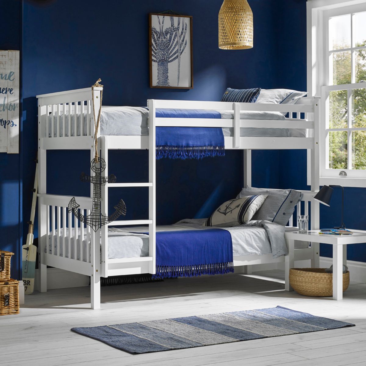 Leo Bunk Bed White