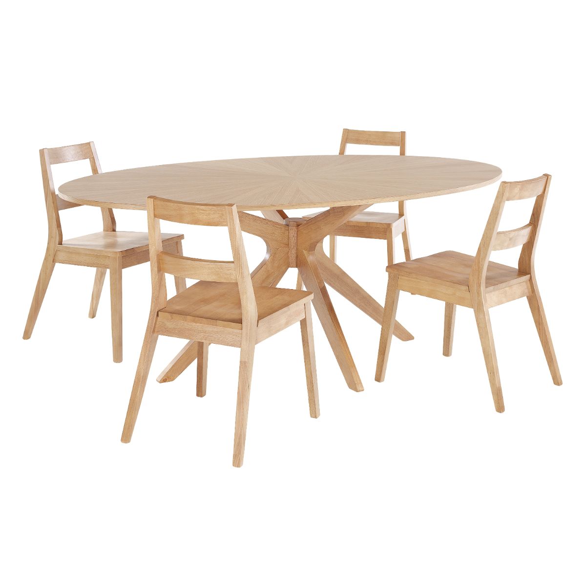 Malmo Dining Table White Oak