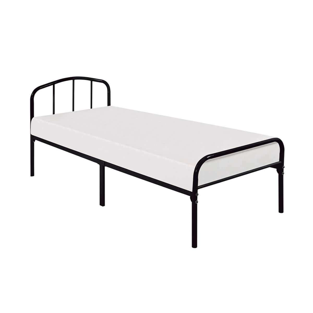 Milton 3.0 Single Bed Black