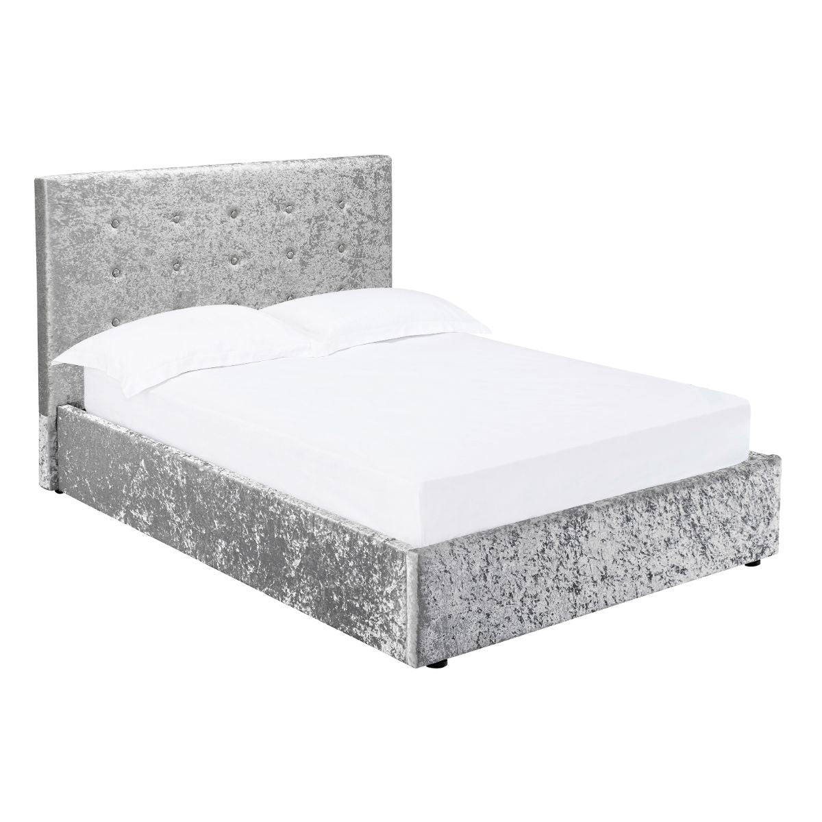 Rimini 5.0 Kingsize Bed Silver