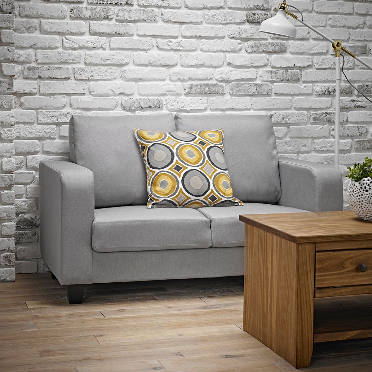 Sofa In A Box Grey Fabric