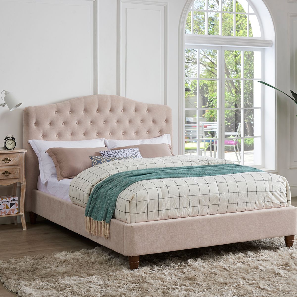 Sorrento Double Bed Pink