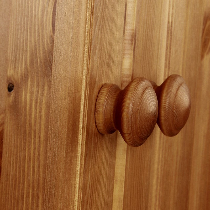 Copenhagen 3 Door 4 Drawer Wardrobe in Pine