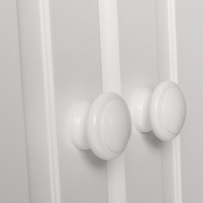 Copenhagen 2 door Wardrobe in White